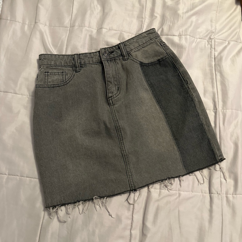 PrettyLittleThing Denim Mini Skirt